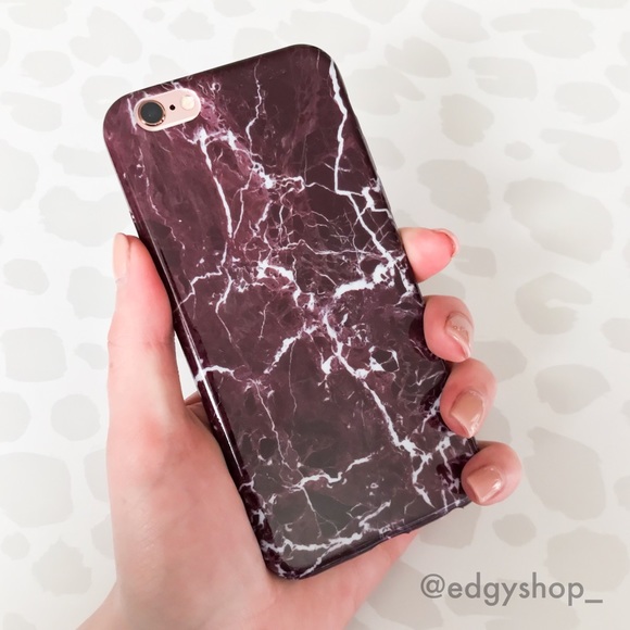 THE EDGY SHOP Other - Marble Soft iPhone Case